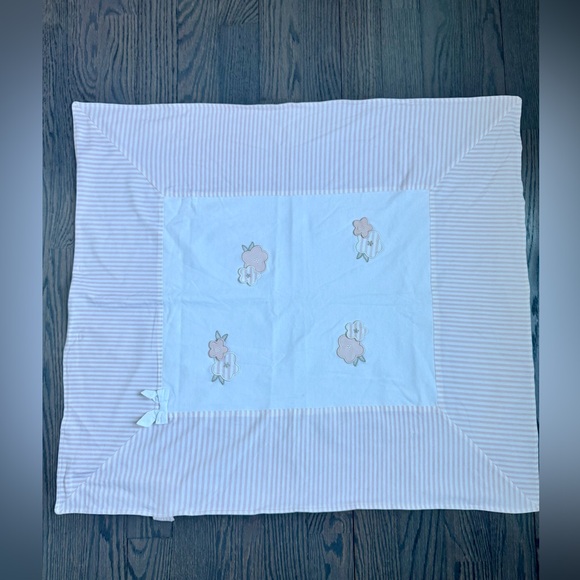 Mayoral Baby Girl Rose Appliqué Blanket - Picture 2 of 8